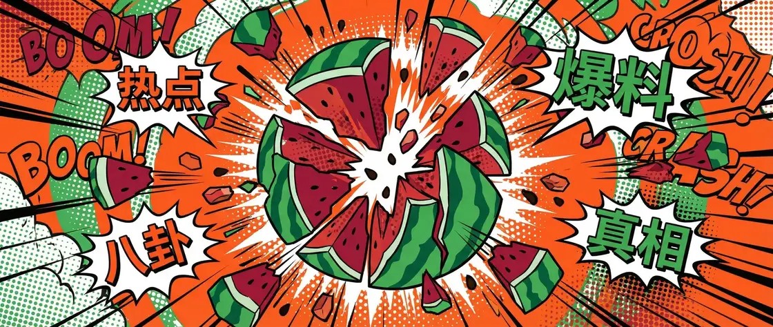 大d会 今日头瓜爆炸漫画横幅